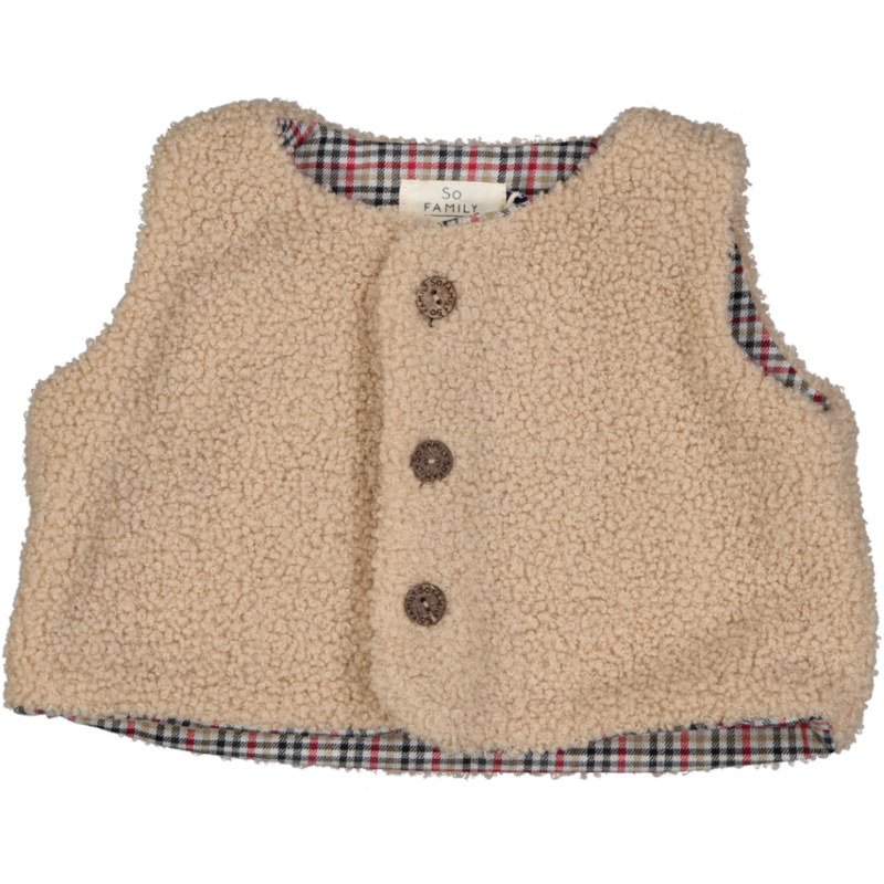 Gilet Kris Mouton beige