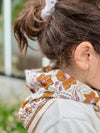 Foulard Adulte lurex Camel 100 cm