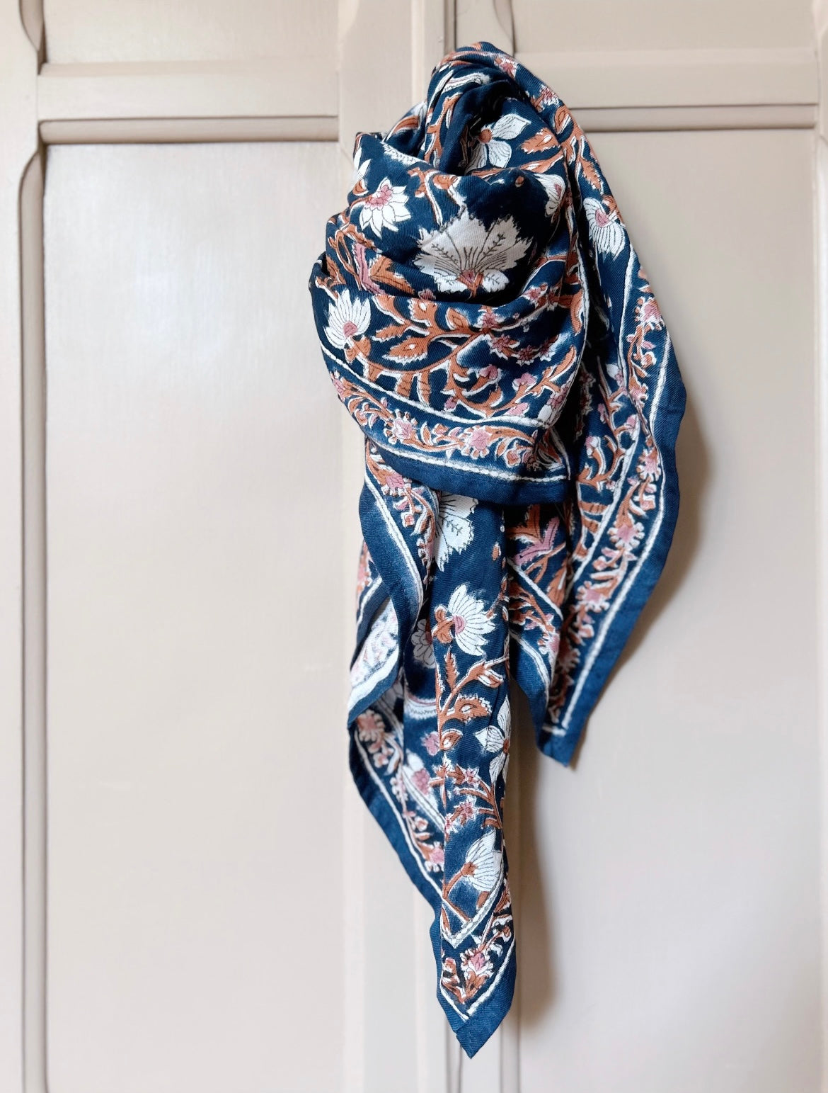 Foulard  Adulte Dheli Minuit 100 cm