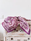 Foulard  Adulte Dheli Lilas  100 cm