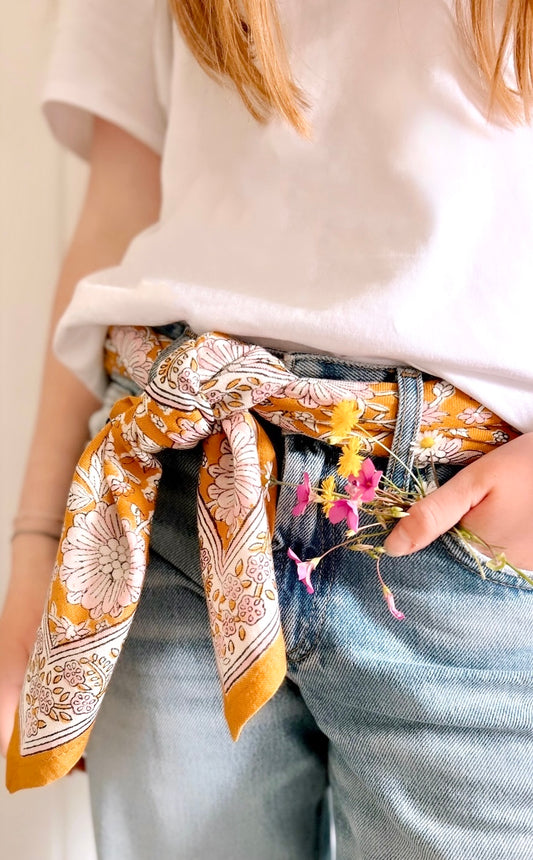 Foulard  Adulte Dheli Safran