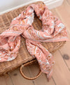Duo Foulard Matchy Matchy 1 grand et 1 petit So Family BLUSH