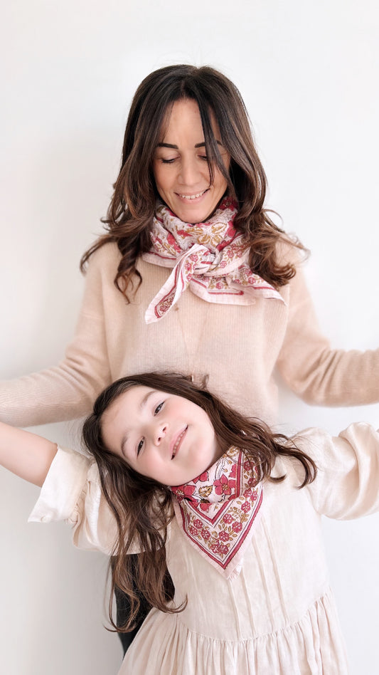 Foulard kids Agra Pink
