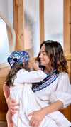 Duo Foulard Matchy Matchy 1 grand et 1 petit So Family BELLIS NUIT