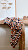 Foulard  Adulte Dheli Abricot 100 cm