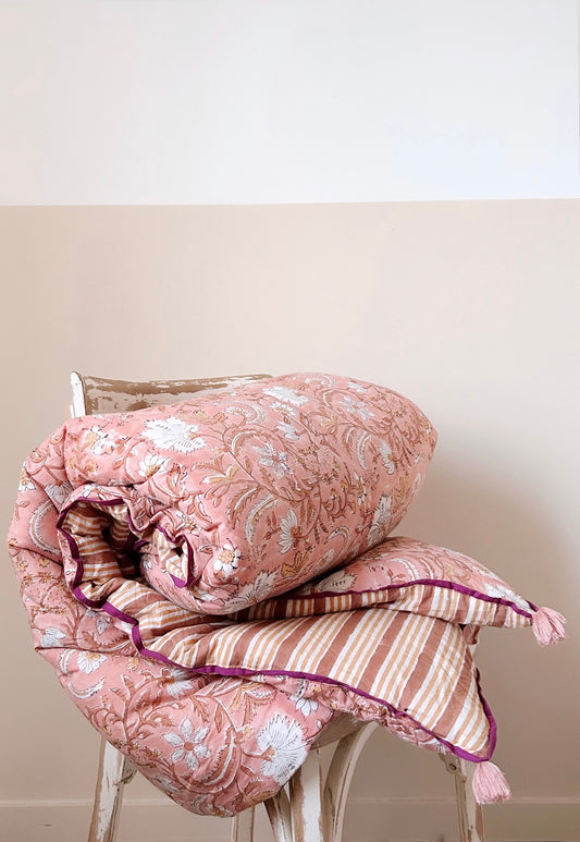 Edredon Dheli Blush