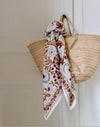 Duo Foulard Matchy Matchy 1 grand et 1 petit So Family NUDE