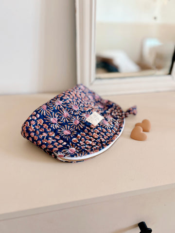 Trousse Make up Patchwork Minuit