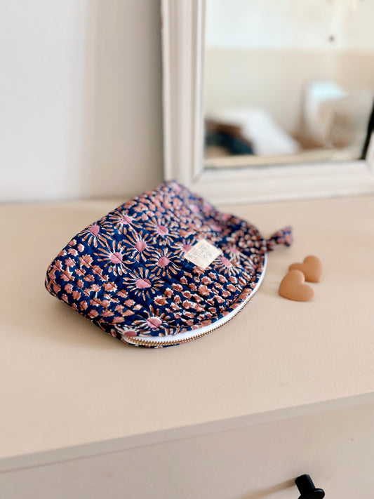 Trousse Make up Patchwork Minuit