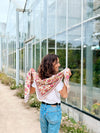 Duo Foulard Matchy Matchy 1 grand et 1 petit So Family Pink Pondichery