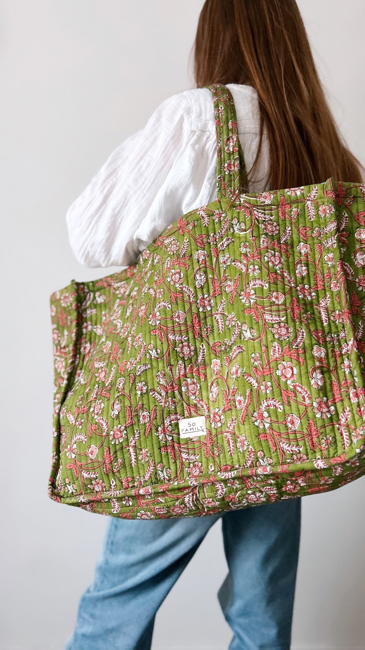 Sac cabas Menthe