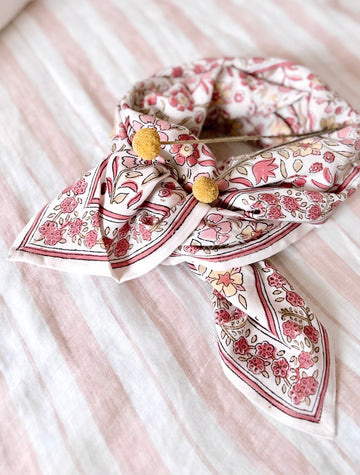 Duo Foulard Matchy Matchy 1 grand et 1 petit So Family Blé
