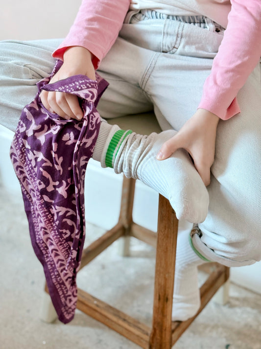 Foulard kids Mumbai Purple