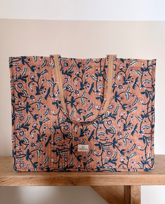 Sac cabas Abricot