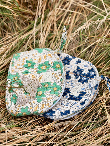 Trousse Make up Lurex Vert Anis