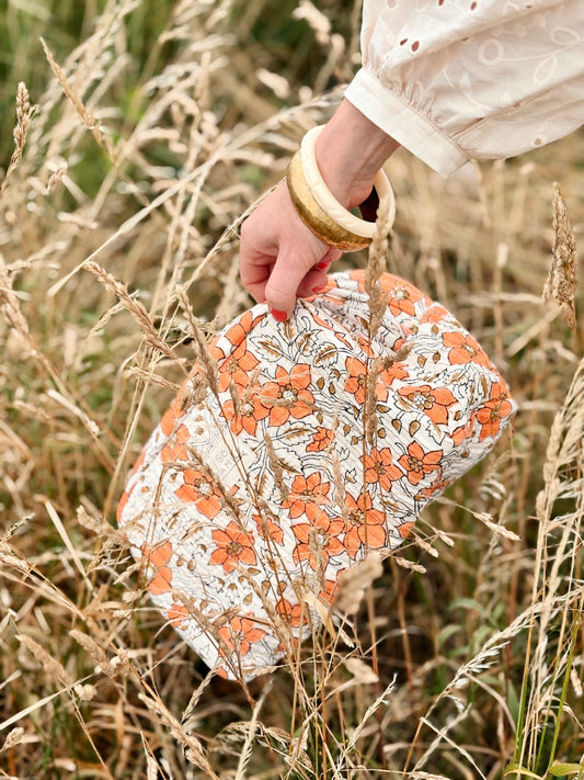 Trousse de Toilette Lurex Corail