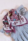 Foulards Bébé, Enfant Bellis Figue 5O cm