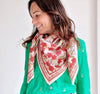 Duo Foulard Matchy Matchy 1 grand et 1 petit So Family Jaipur Grenat