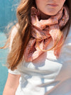 Duo Foulard Matchy Matchy 1 grand et 1 petit So Family Cagliari Rose